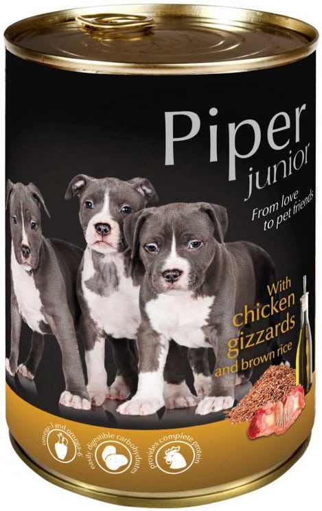 Piper Junior Chicken Gizzards and Brown Rice